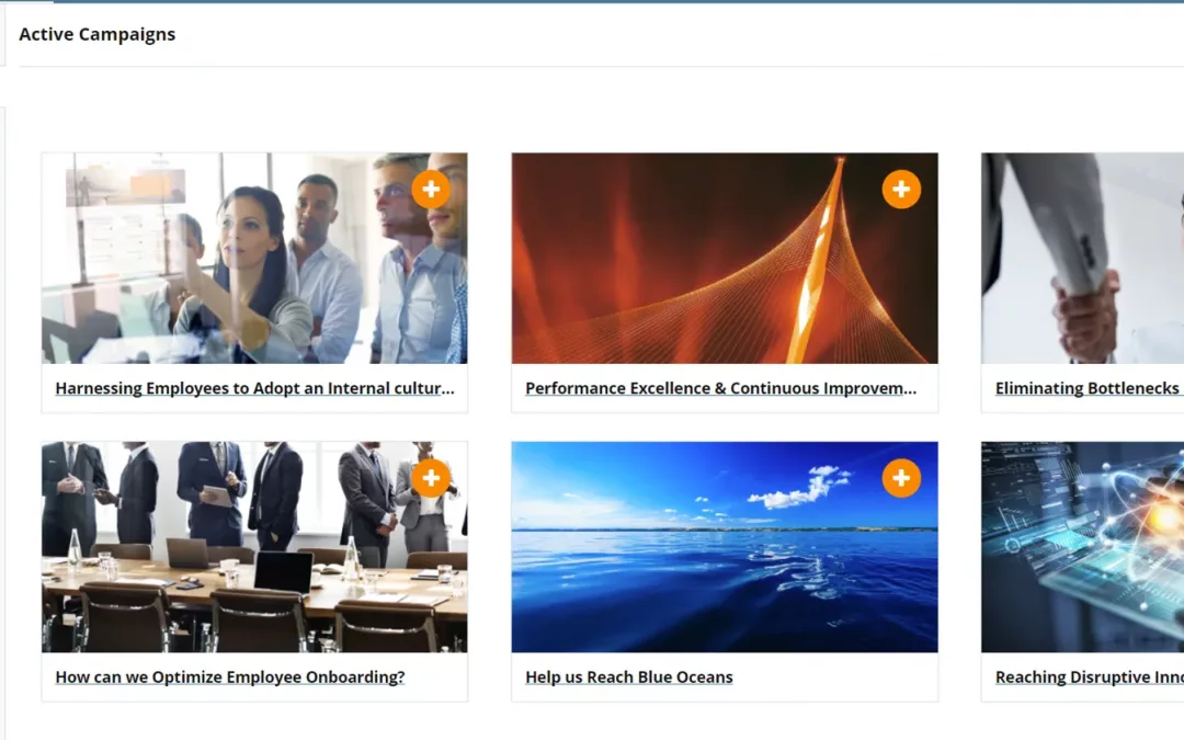 Enterprise Ideation platform