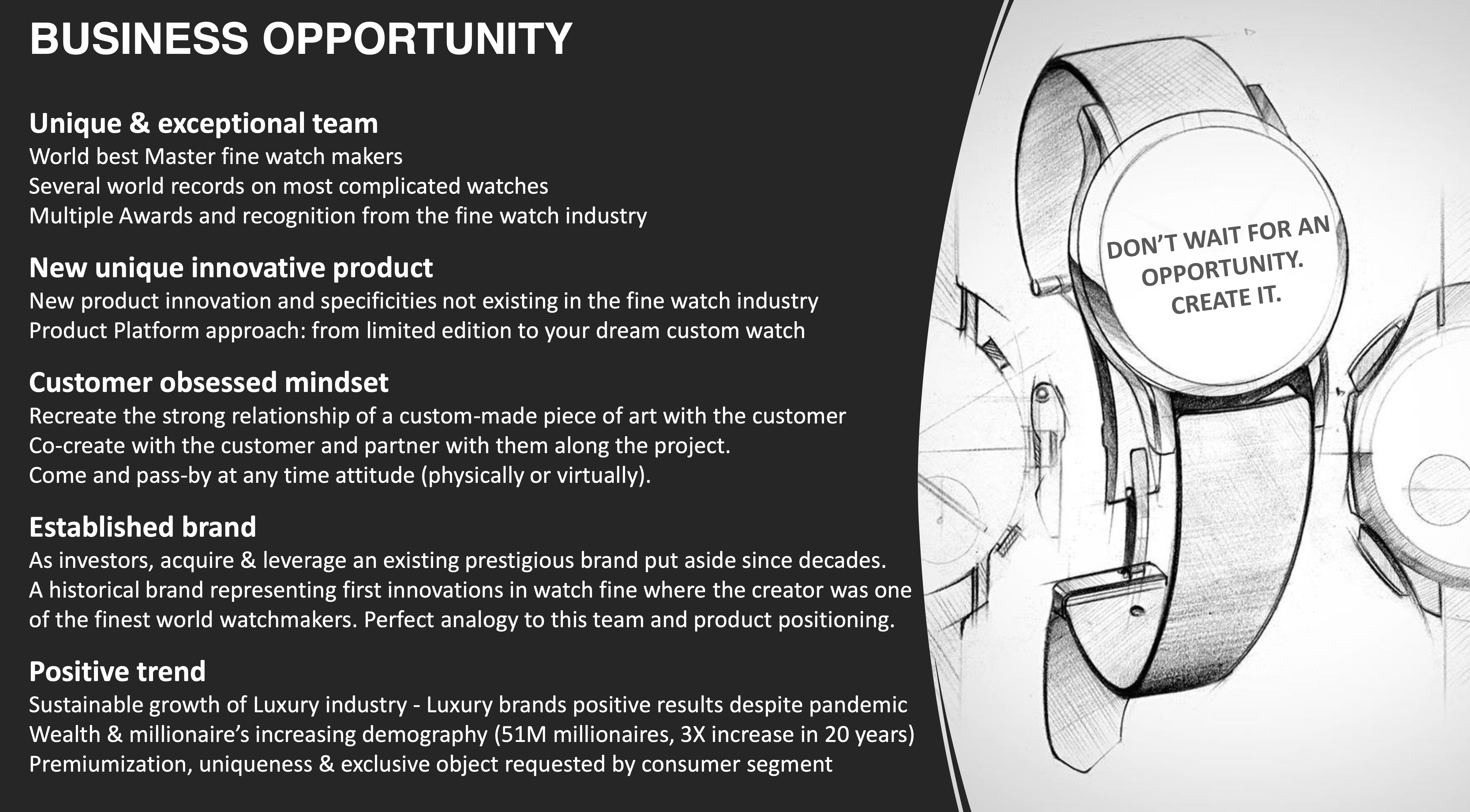 Rare Finewatch - Business Opportunity